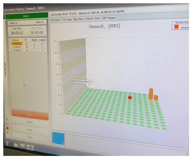 Dassault Quadrax Harness Retest Intermittent Graphic