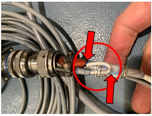 GE90 Engine Harness Ground Wire to P2 Connector