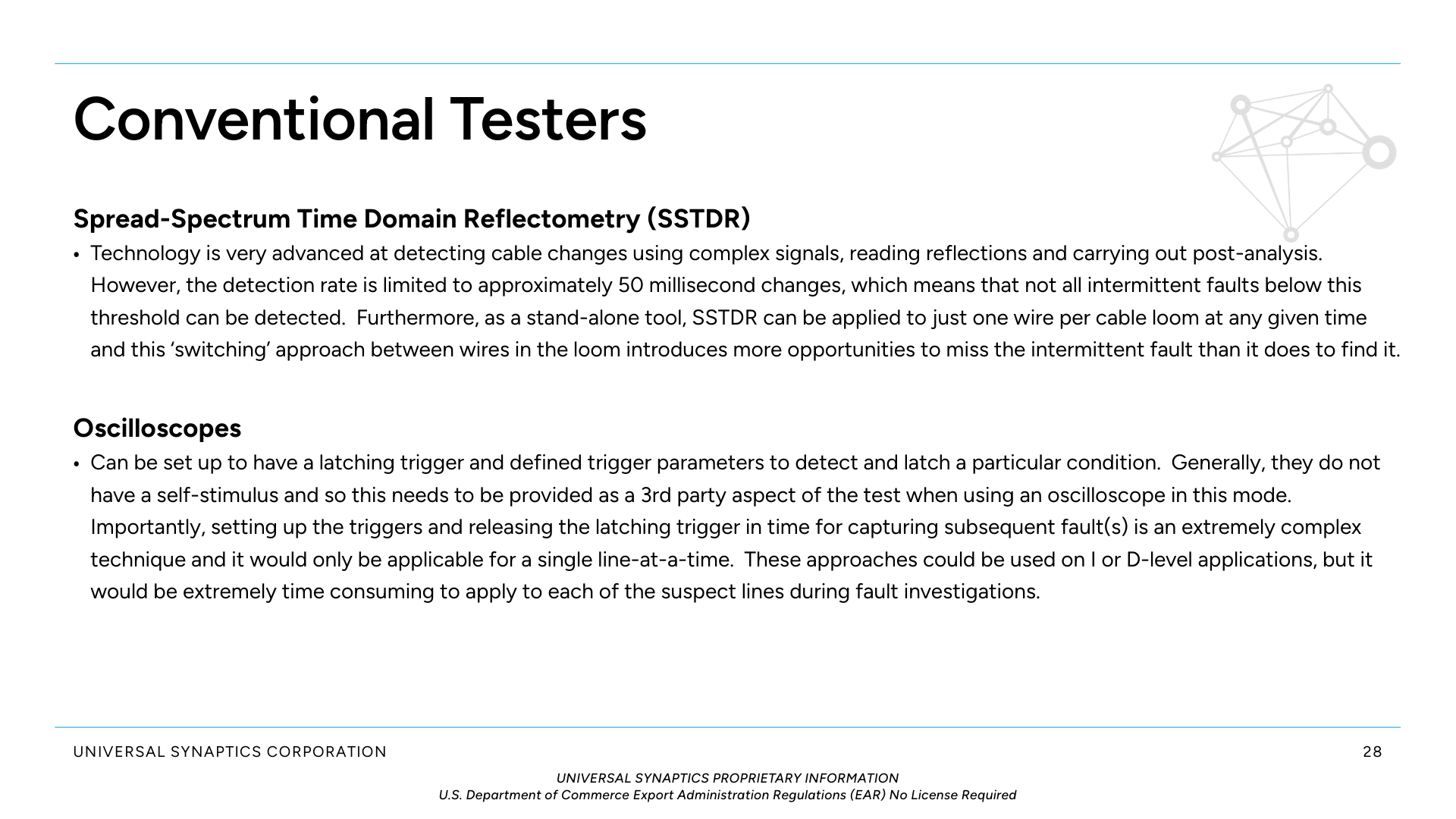 Intermittent Fault Detection (IFD) Brief